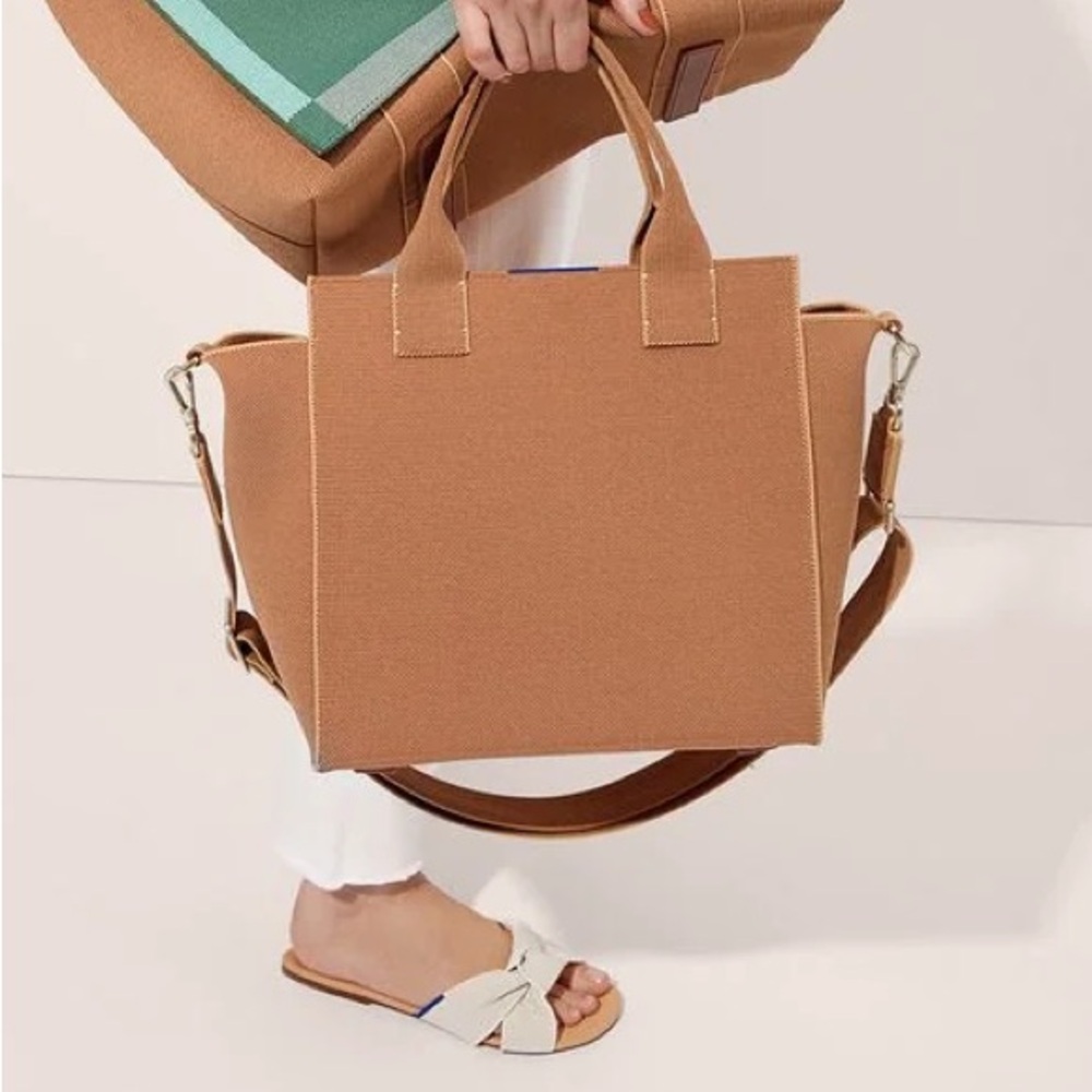 NWT Rothy’s The Handbag in Sienna Brown